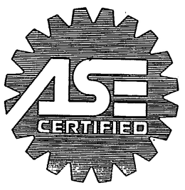 ASE CERTIFIED trademark