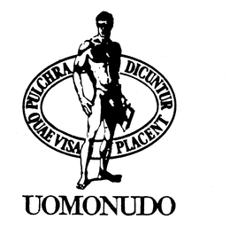 UOMONUDO PULCHRA DICUNTUR QUAE VISA PLACENT trademark