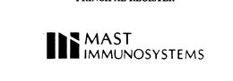 MI MAST IMMUNOSYSTEMS trademark