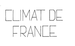 CLIMAT DE FRANCE trademark