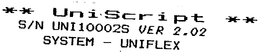 UNISCRIPT trademark