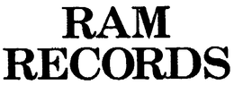 RAM RECORDS trademark
