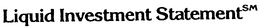 LIQUID INVESTMENT STATEMENT trademark