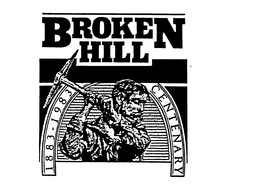 BROKEN HILL 1883-1983 CENTENARY trademark