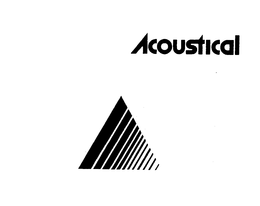ACOUSTICAL trademark