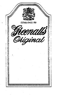 GREENALL'S ORIGINAL trademark