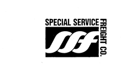 SSF SPECIAL SERVICE FREIGHT CO. trademark