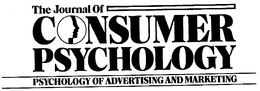 THE JOURNAL OF CONSUMER PSYCHOLOGY PSYCHOLOGY OF ADVERTISING AND MARKETING trademark