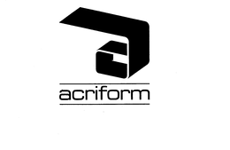 ACRIFORM trademark