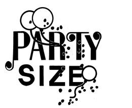 PARTY SIZE trademark