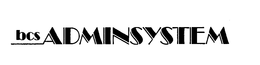 BCS ADMINSYSTEM trademark