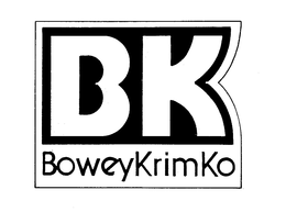 BK BOWEY KRIMKO trademark