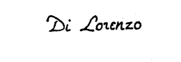 DI LORENZO trademark