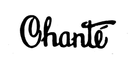 CHANTE trademark