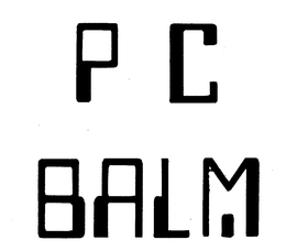 PC BALM trademark