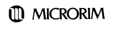 M MICRORIM trademark