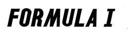 FORMULA 1 trademark