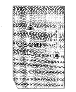 OSCAR LUXURY FILTER CIGARETTES 20 trademark