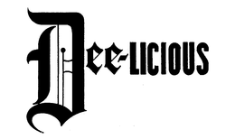 DEE-LICIOUS trademark