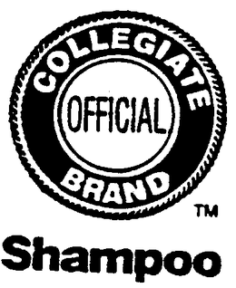 OFFICIAL COLLEGIATE BRAND SHAMPOO trademark