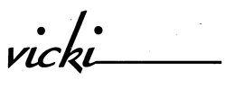 VICKI trademark