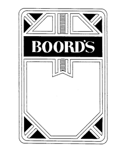 BOORD'S trademark