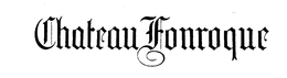 CHATEAU FONROQUE trademark
