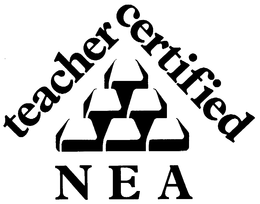 TEACHER CERTIFIED NEA trademark
