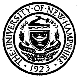 THE UNIVERSITY OF NEW HAMPSHIRE 1923 trademark