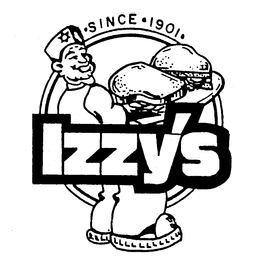 IZZY'S SINCE 1901 trademark
