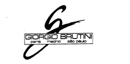 G GIORGIO BRUTINI PARIS MADRID SAO PAULO trademark