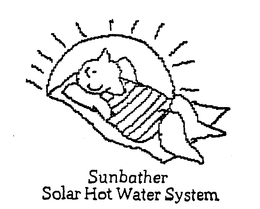 SUNBATHER SOLAR HOT WATER SYSTEM trademark