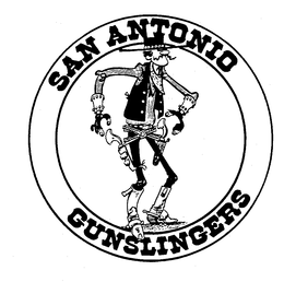 SAN ANTONIO GUNSLINGERS trademark