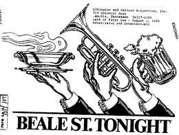 BEALE ST. TONIGHT trademark