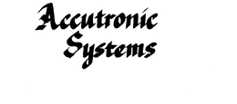 ACCUTRONIC SYSTEMS trademark