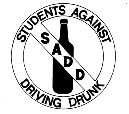 SADD STUDENTS AGAINST DRIVING DRUNK trademark