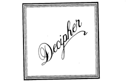 DECIPHER trademark