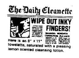 THE DAILY CLEANETTE trademark