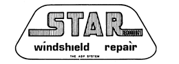 STAR TECHNOLOGY WINDSHIELD REPAIR THE ADP SYSTEM trademark
