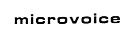 MICROVOICE trademark