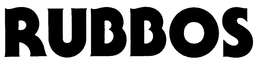 RUBBOS trademark