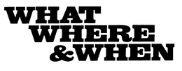WHAT WHERE & WHEN trademark