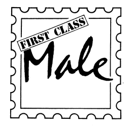 FIRST CLASS MALE trademark