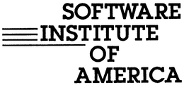 SOFTWARE INSTITUTE OF AMERICA trademark