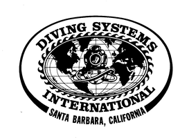DIVING SYSTEMS INTERNATIONAL SANTA BARBARA, CALIFORNIA trademark