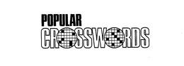 POPULAR CROSSWORDS trademark