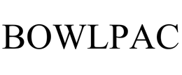 BOWLPAC trademark
