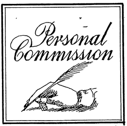 PERSONAL COMMISSION trademark