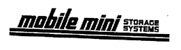 MOBILE MINI STORAGE SYSTEMS trademark