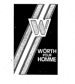 W WORTH POUR HOMME trademark